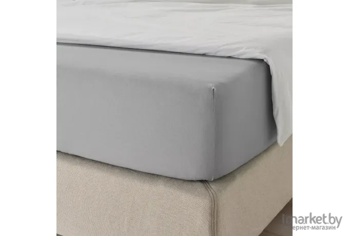 Простыня Ikea Двала светло-серый (404.824.50)