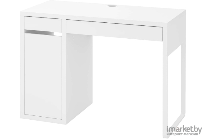 Письменный стол Ikea Микке 105x50 белый (802.130.74)