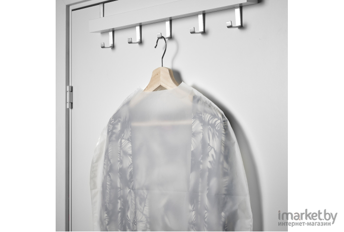 Чехол для одежды Ikea Реншака прозрачный белый (505.301.01)
