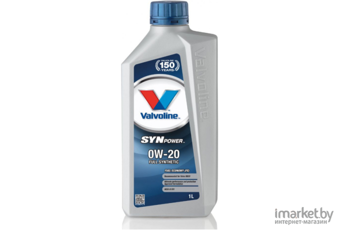 Моторное масло Valvoline SynPower FE 0W-20 1л (872583)