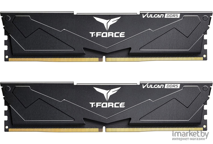 Оперативная память Team T-Force Vulcan 2x16ГБ DDR5 6000 МГц (FLBD532G6000HC38ADC01)