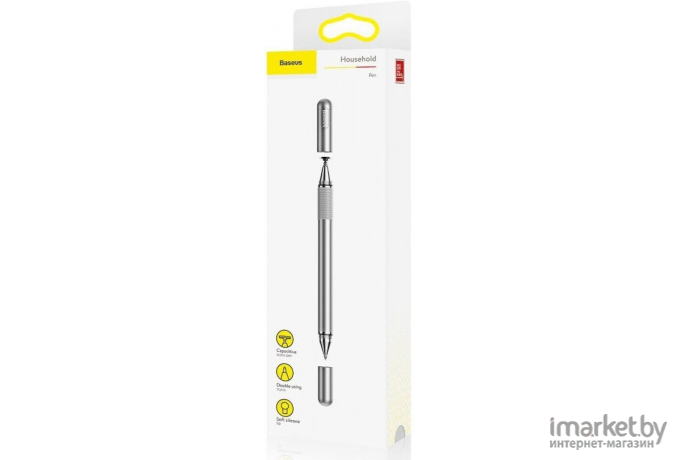 Стилус Baseus ACPCL-0S Golden Cudgel Capacitive Stylus Pen Silver