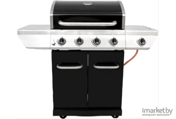 Газовый гриль Nexgrill Evolution Infrared 4B+1B черный (720-0830HK)