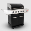 Газовый гриль Nexgrill Gourmet Plus 5B+SSB черный (720-0830XA)