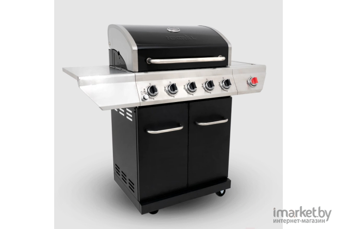 Газовый гриль Nexgrill Gourmet Plus 5B+SSB черный (720-0830XA)