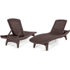 Шезлонг Keter Pacific Lounger графит (230674)