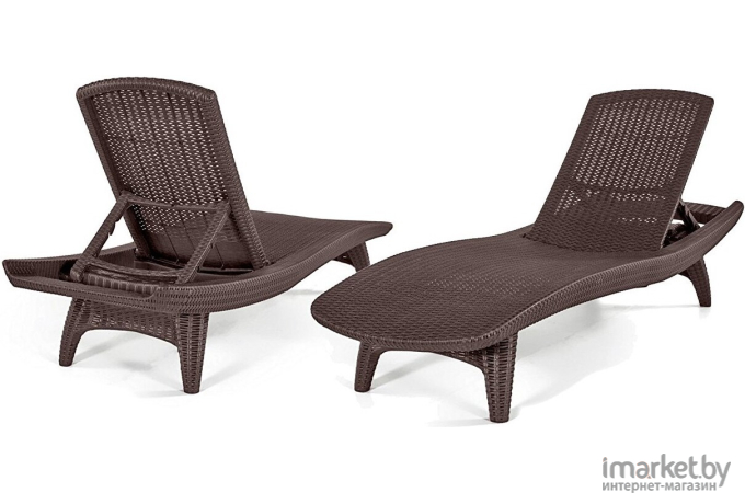 Шезлонг Keter Pacific Lounger графит (230674)