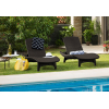 Шезлонг Keter Pacific Lounger графит (230674)