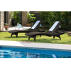 Шезлонг Keter Pacific Lounger графит (230674)