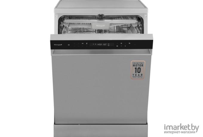 Посудомоечная машина Weissgauff DW 6138 Inverter Touch Inox (429984)