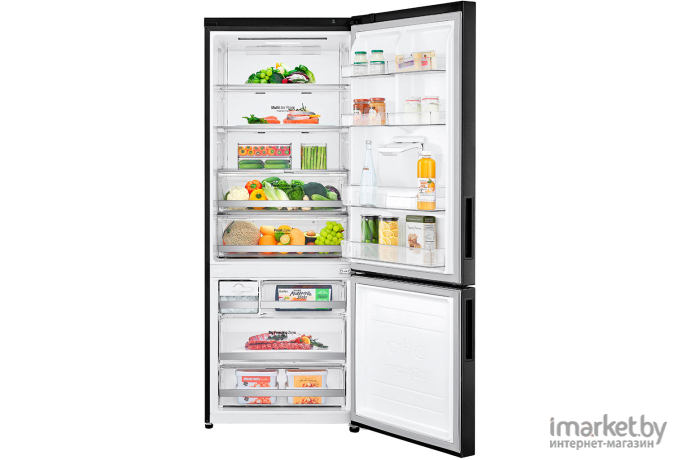 Холодильник LG GC-F569PBAM Черный матовый