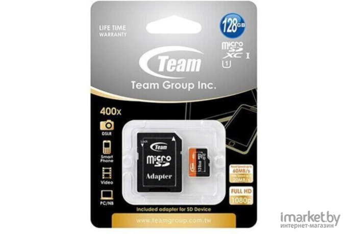 Карта памяти Team Group Micro-SDHC 32GB (TUSDH32GUHS03)