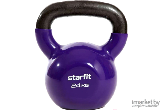 Гиря Starfit DB-401 24кг фиолетовый