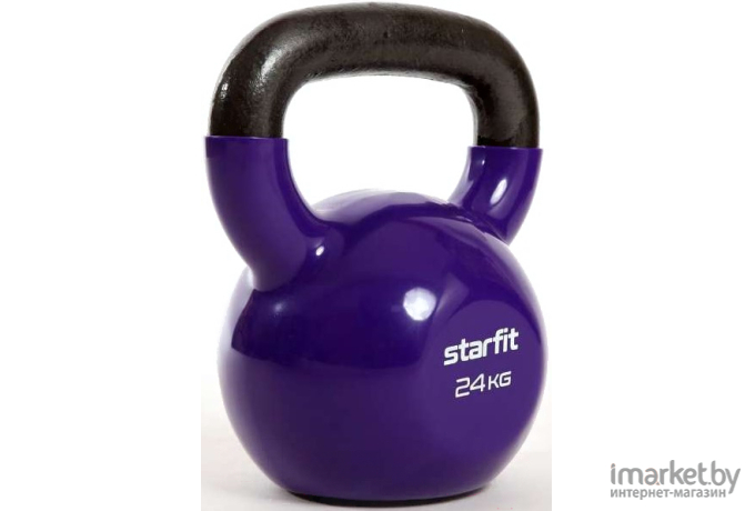 Гиря Starfit DB-401 24кг фиолетовый