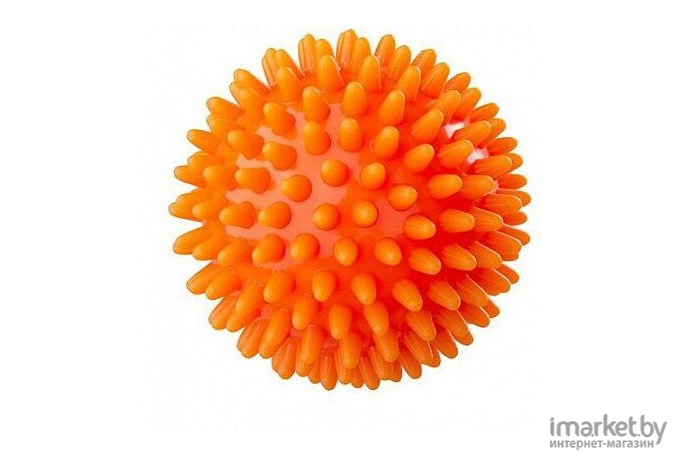 Мяч массажный BaseFit GB-601 6см оранжевый