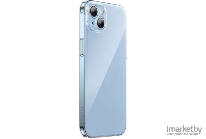 Накладка силиконовая Baseus P60151104201-02 Simple Series 2 для iPhone 14 Plus, прозрачная