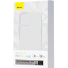 Накладка силиконовая Baseus P60112201201-02 Corning Series для iPhone 13 Pro Max прозрачная + защитное стекло 2 шт. в комплекте