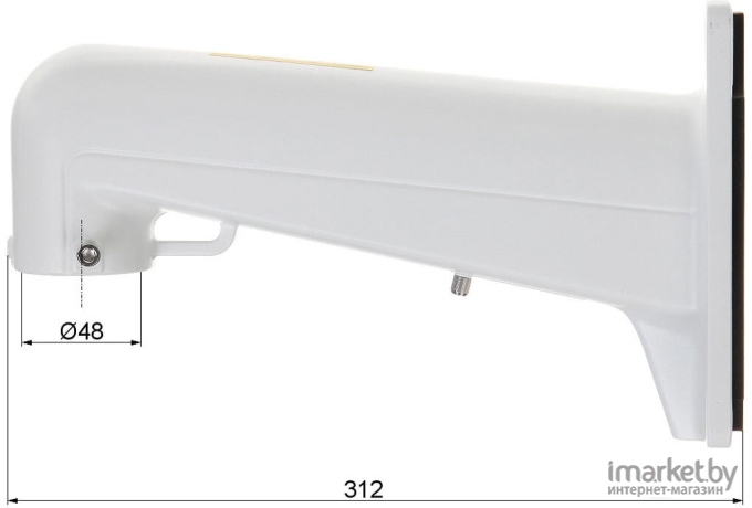 Кронштейн Hikvision DS-1602ZJ-BOX-POLE