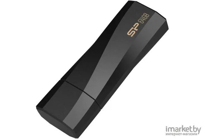 USB-Flash Silicon-Power Blaze B07 64GB Black (SP064GBUF3B07V1K)