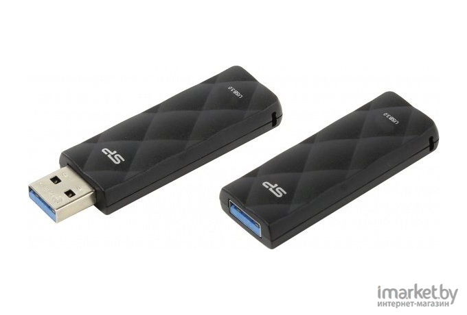 USB-Flash Silicon-Power Blaze B20 64GB Black (SP064GBUF3B20V1K)