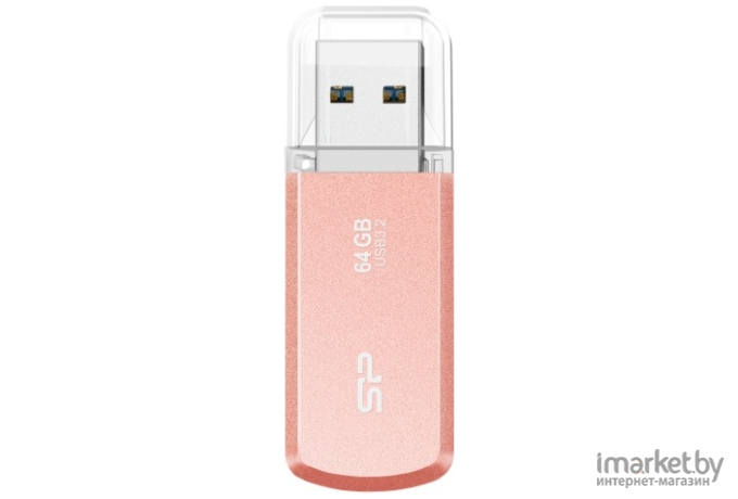 USB-Flash Silicon-Power Helios 202 64GB Rose Gold (SP064GBUF3202V1P)