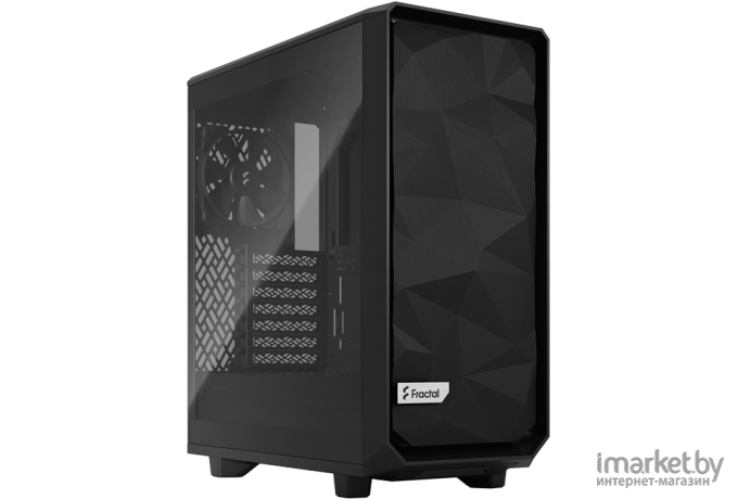 Корпус для компьютера Fractal Design Meshify 2 Compact Lite Black TG Light Tint ATX без БП (FD-C-MEL2C-03)