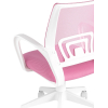 Офисное кресло TopChairs ST-Basic-W розовый/пластик белый (ST-BASIC-W/PK/TW-13A)