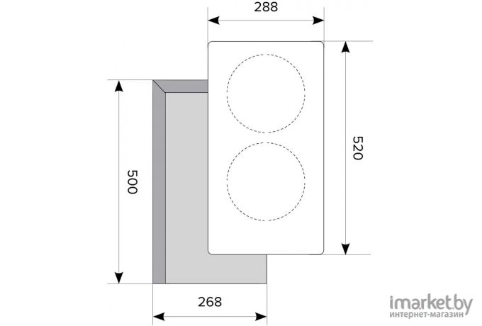 Индукционная варочная панель Akpo PIA 30 920 04CC BL