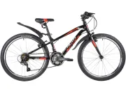 Велосипед Novatrack Prime черный (24AHV.PRIME.11BK20)