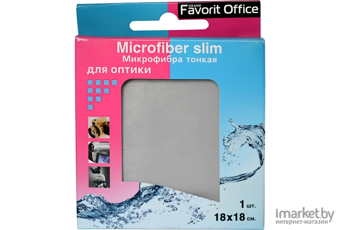 Салфетка из микрофибры Favorit Office Microfiber Slim 1 шт (F920021)
