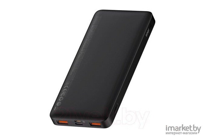 Внешний аккумулятор Baseus Bipow Digital Display PPBD050301 10000mAh черный (PPBD050301)