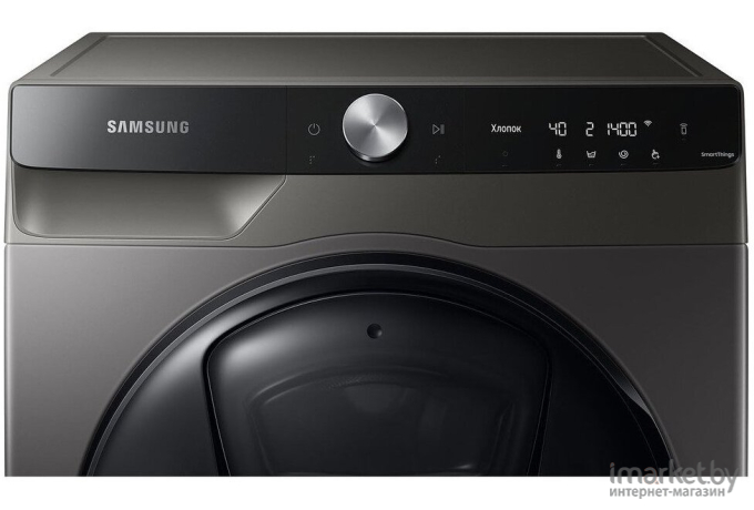 Стиральная машина Samsung WD10T754CBX/LD темно-серебристый