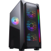 Корпус Cougar MX410 Mesh-G RGB ATX CGR-5VM6B-MESH-G-RGB без БП черный (385VM70.0004)