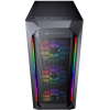 Корпус Cougar MX410 Mesh-G RGB ATX CGR-5VM6B-MESH-G-RGB без БП черный (385VM70.0004)