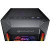 Корпус Cougar MX410 Mesh-G RGB ATX CGR-5VM6B-MESH-G-RGB без БП черный (385VM70.0004)