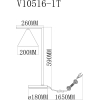 Настольная лампа Moderli Omaha V10516-1T