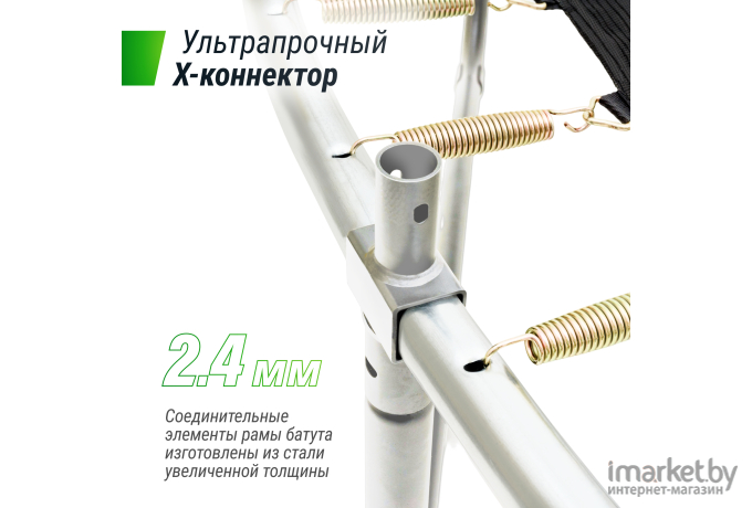 Батут UNIX Line Supreme Basic 10 ft green (TRUSUB10G)