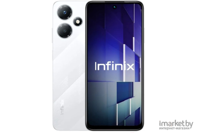 Смартфон IInfinix Hot 30 Play NFC X6835B 128Gb/8Gb Blade White (X6835B/8-128/Blade White)