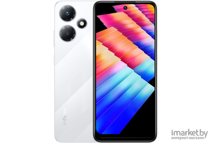 Смартфон IInfinix Hot 30 Play NFC X6835B 128Gb/8Gb Blade White (X6835B/8-128/Blade White)