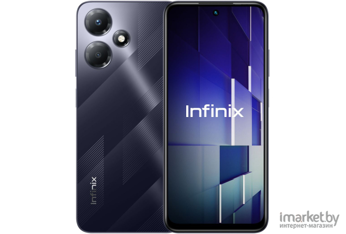 Смартфон IInfinix Hot 30 Play NFC X6835B 128Gb/8Gb Mirage Black (X6835B/8-128/Mirage Black)