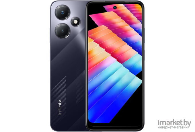 Смартфон IInfinix Hot 30 Play NFC X6835B 128Gb/8Gb Mirage Black (X6835B/8-128/Mirage Black)