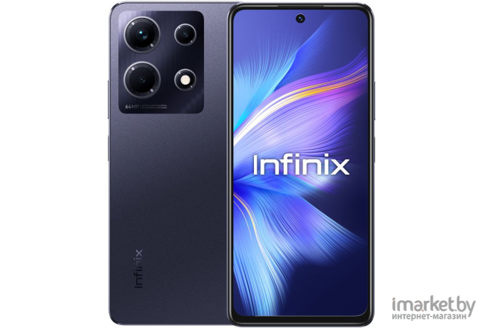 Смартфон Infinix NOTE 30 X6833B 256Gb/8Gb Obsidian Black (X6833B/8-256/Obsidian Black)