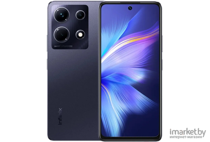 Смартфон Infinix NOTE 30 X6833B 128Gb/8Gb Obsidian Black (X6833B/8-128/Obsidian Black)