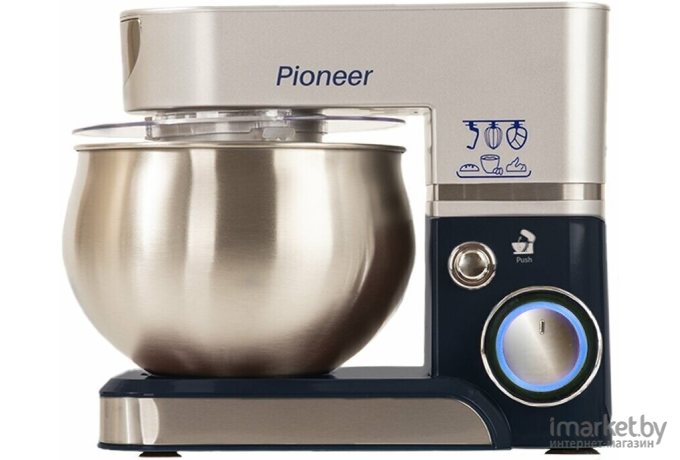 Планетарный миксер Pioneer MX322 Blue Marine (14023)