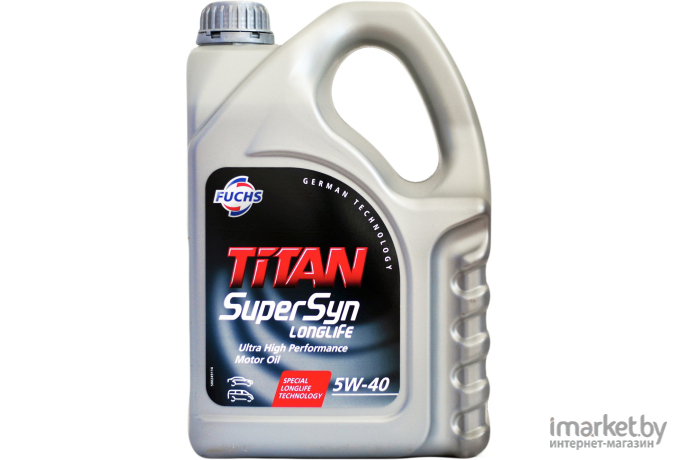 Моторное масло Fuchs Titan Supersyn Longlife 5W40 5 л