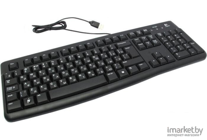 Клавиатура Logitech Compact Keyboard K120 нет кириллицы (920-002583)