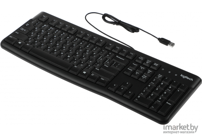 Клавиатура Logitech Compact Keyboard K120 нет кириллицы (920-002583)