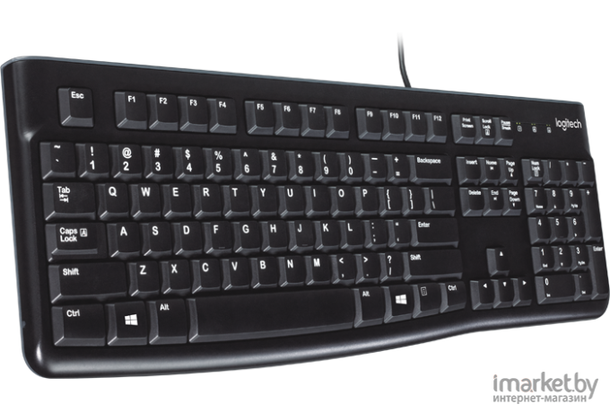 Клавиатура Logitech Compact Keyboard K120 нет кириллицы (920-002583)