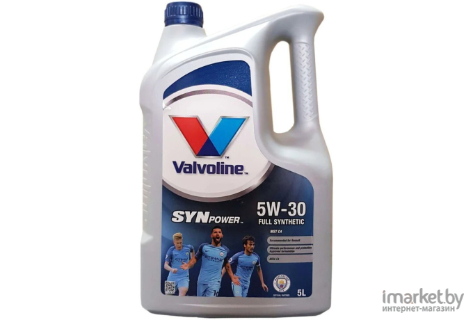 Моторное масло Valvoline SynPower MST C4 5W-30 5л (872771)