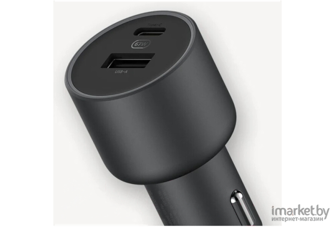 Автомобильное зарядное устройство Xiaomi 67W Car Charger (Type-A+Type-C) (BHR6814GL)